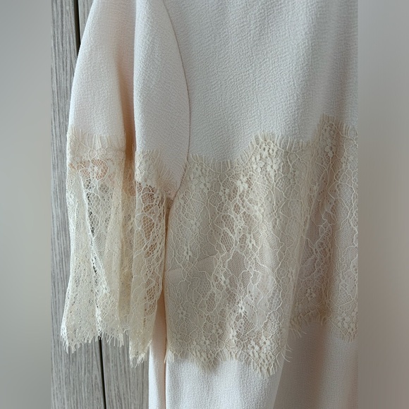 Zara Lace Short Sleeve Blouse - Picture 3 of 3